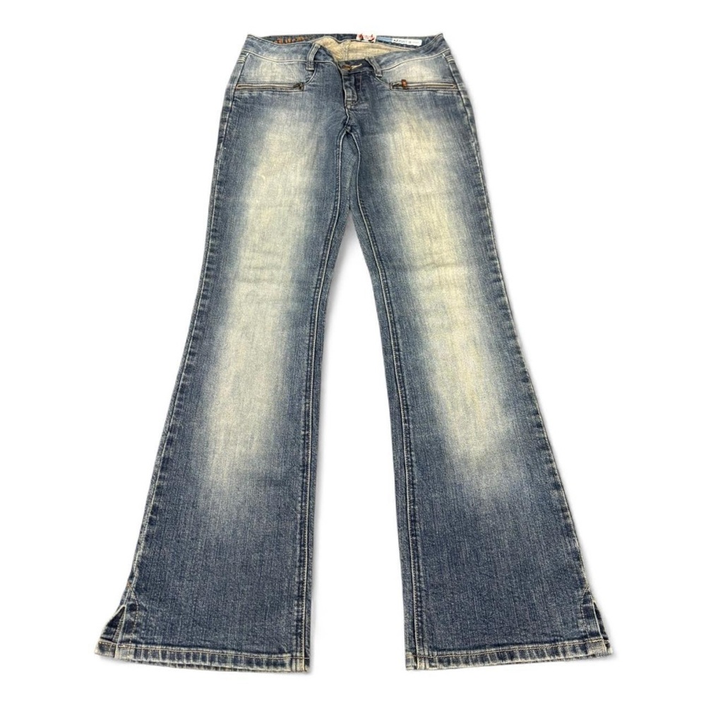 Y2K Azzure low-rise bootcut flare jeans
